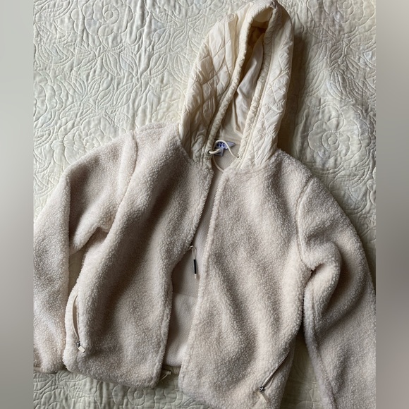 JoyLab Jackets & Coats Joy Lab Sherpa Zip Up Poshmark